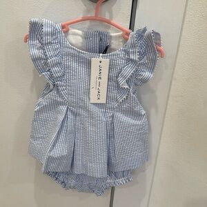 Janie and Jack | Baby girl seersucker dress